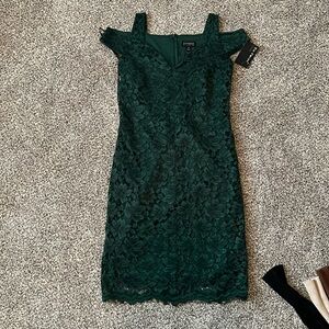 Enfocus Studion NWT  Lace Green Dress